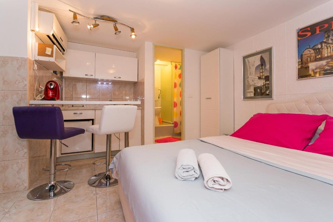 Modern And Practical Studio In The Heart Of Split Exteriör bild