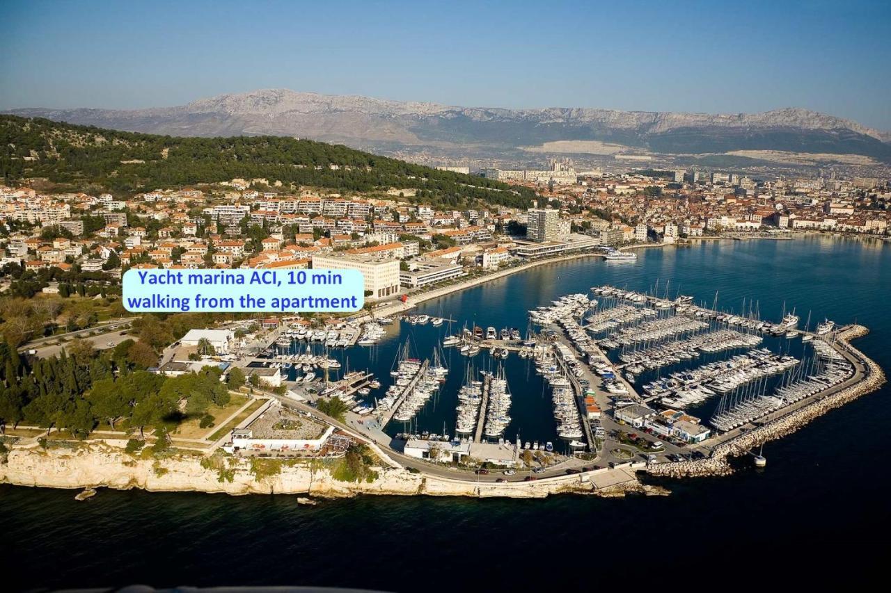 Modern And Practical Studio In The Heart Of Split Exteriör bild
