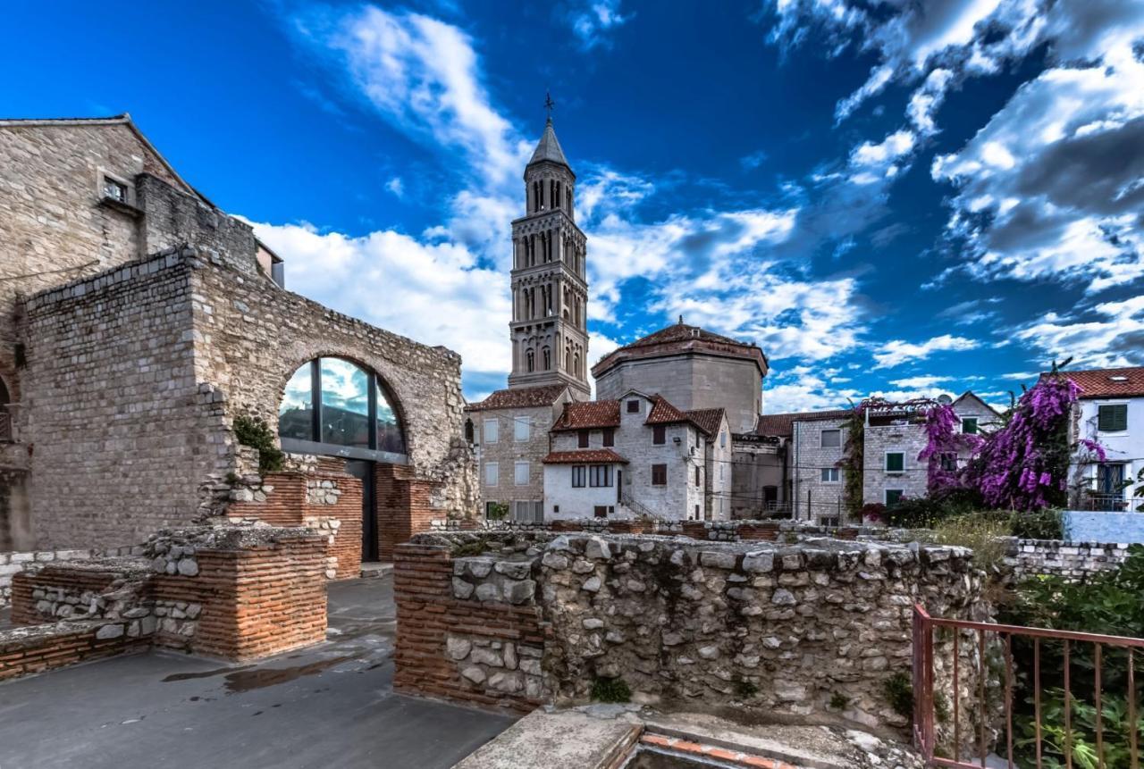 Modern And Practical Studio In The Heart Of Split Exteriör bild