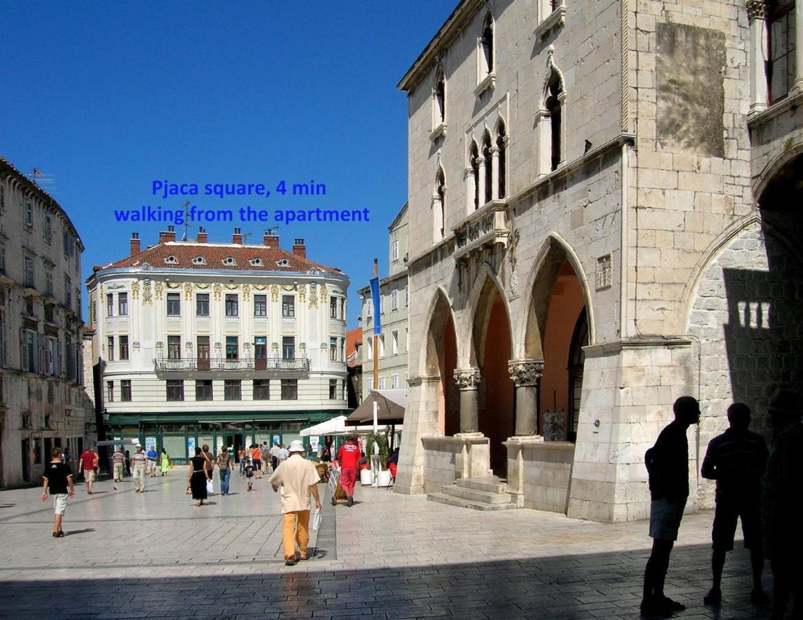 Modern And Practical Studio In The Heart Of Split Exteriör bild